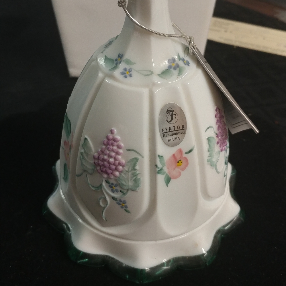 Fenton Milk Glass Bell